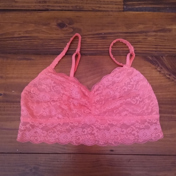pink brand bralette